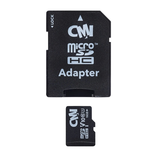 CMI Pro 16GB Micro SD Card w/Adapter