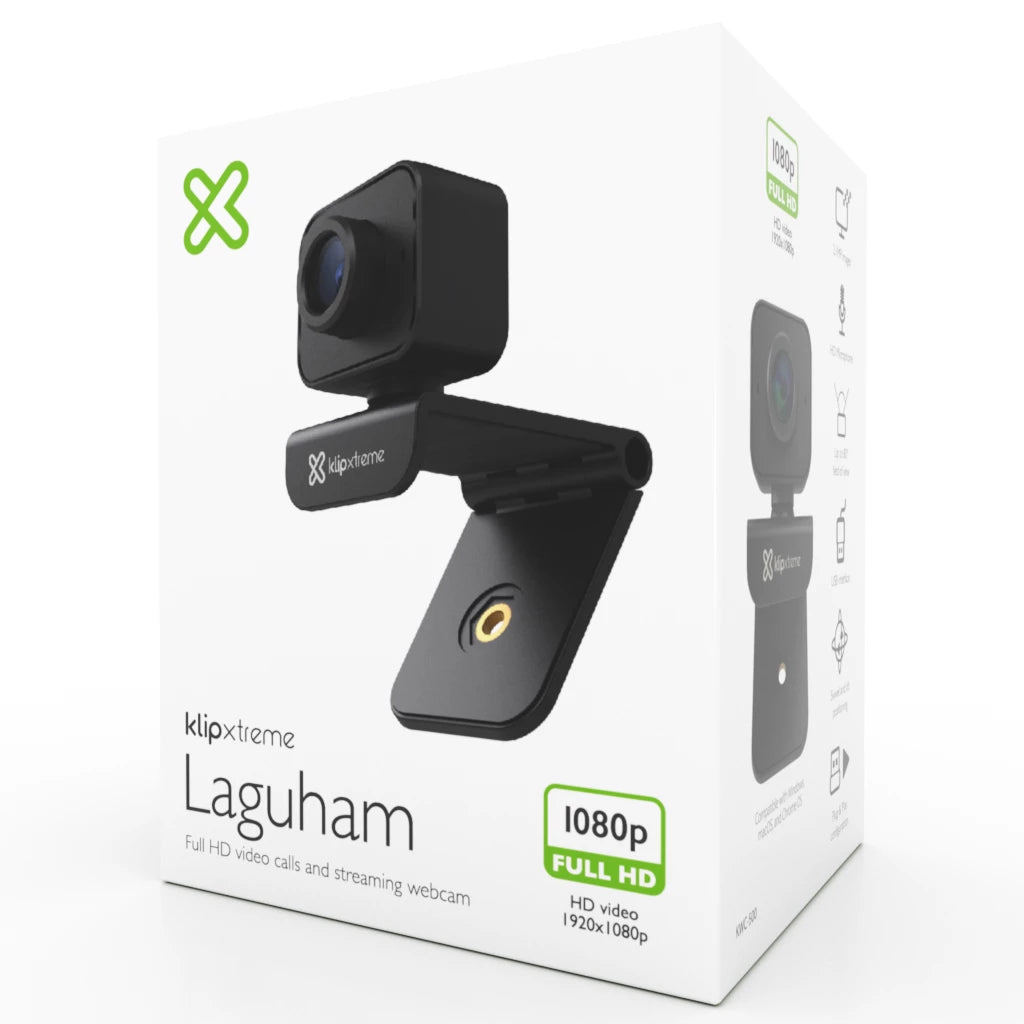 Klipxtreme Laguham 1080P Webcam