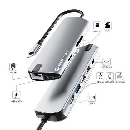 Rockstone 9 In One USB C HUB