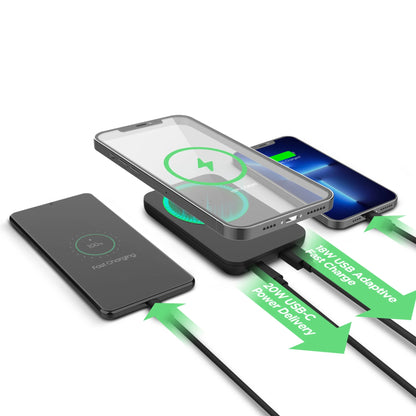 Hypergear Magnetic Wireless Power Bank 5000mAH