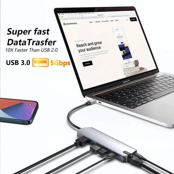 Rockstone 9 In One USB C HUB